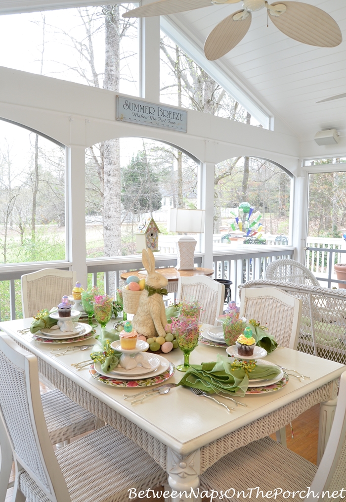 Easter Table Setting Spring Tablescape 03