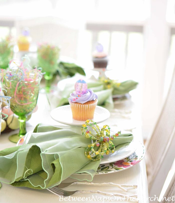 Easter Tablescape for Spring