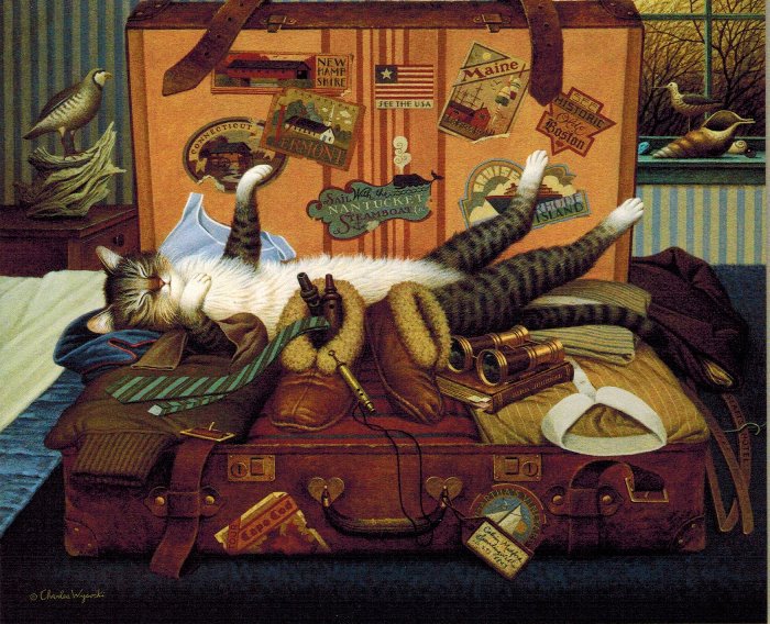 Mabel The Stowaway by Charles Wysocki