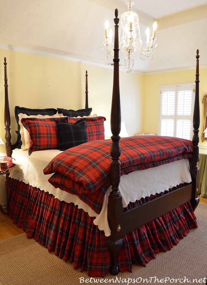 Plaid Tartan Bedding For Winter