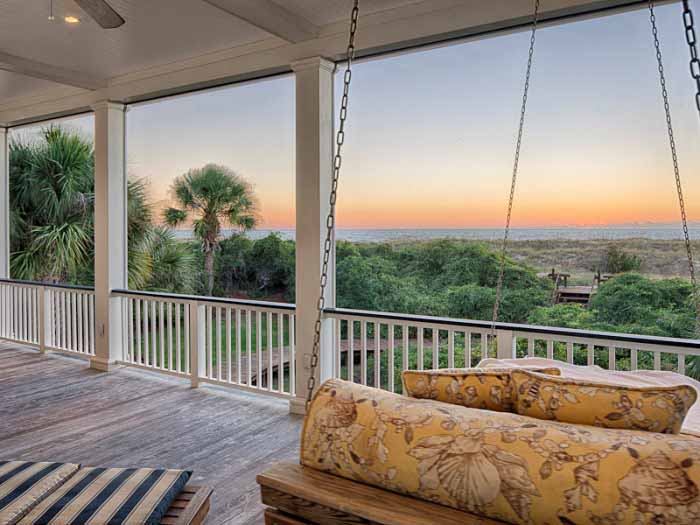 Screened Porch Tybee Island Beach House