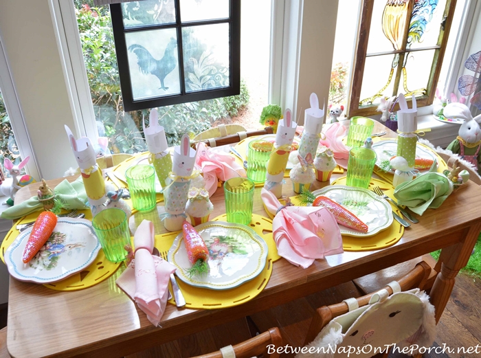 Children's Easter Tablescape