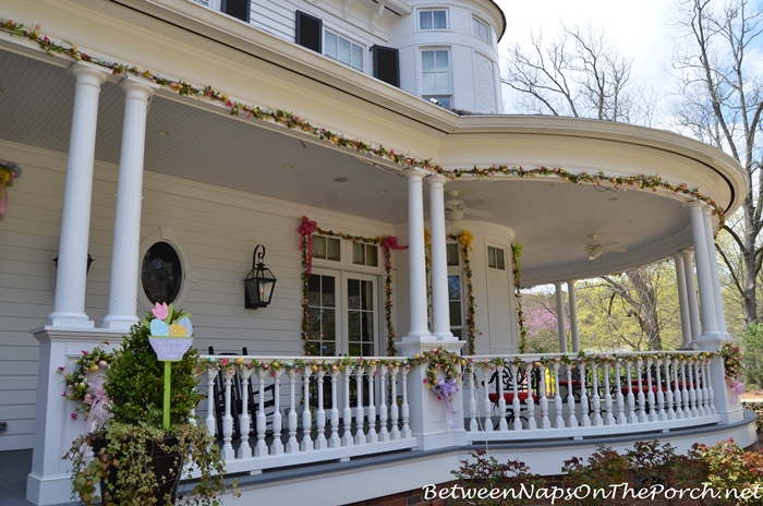 Decorate a Porch for Easter or Spring