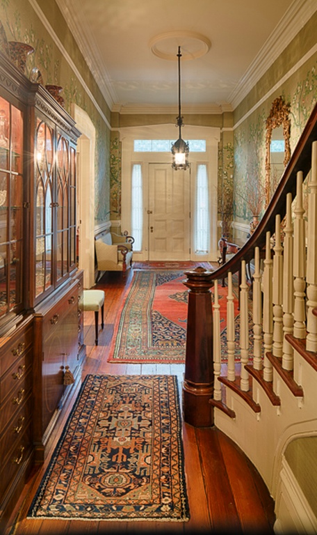 Historic Savannah Row House Entry