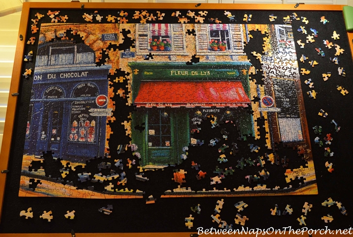 Paris Jigsaw Puzzle, Fleur de Lys by Re-Marks