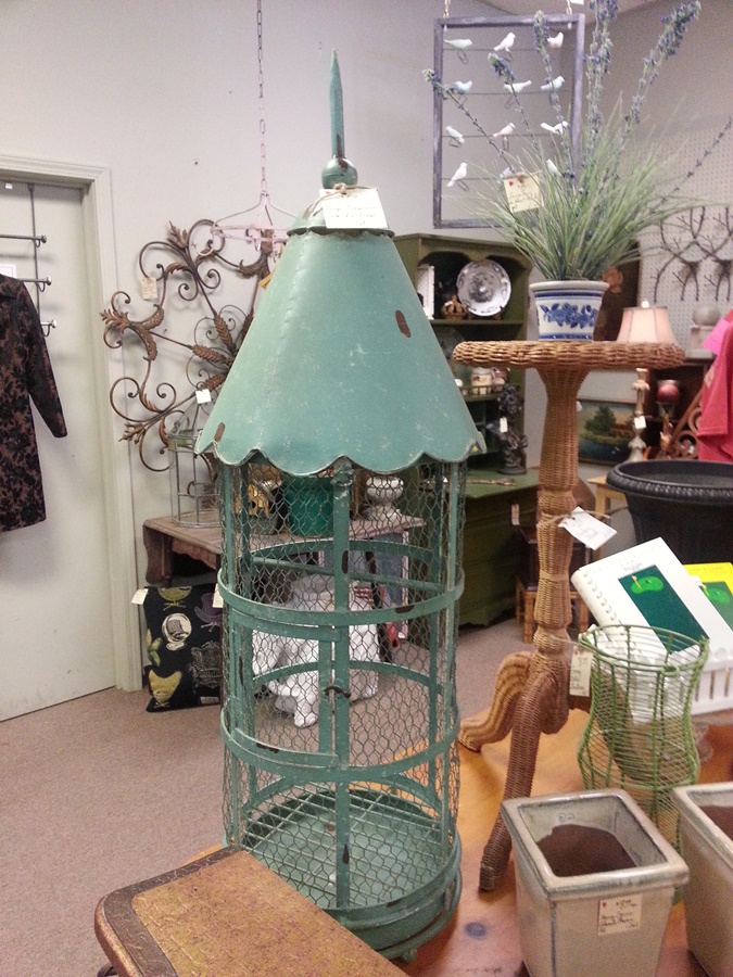 Tall Metal Bird Cage