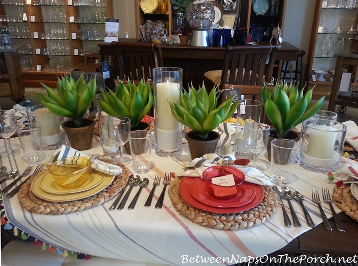 Pottery Barn Summer Table Settings 01