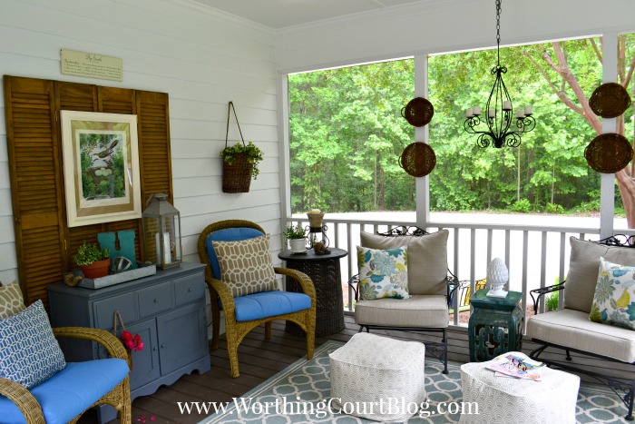 Screened Porch Decor