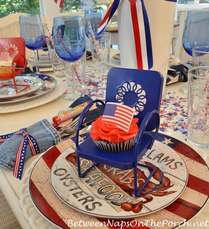 Cupcakes for the 4th of July