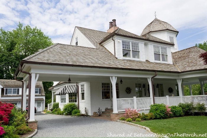 Porte cochere for Victorian Home