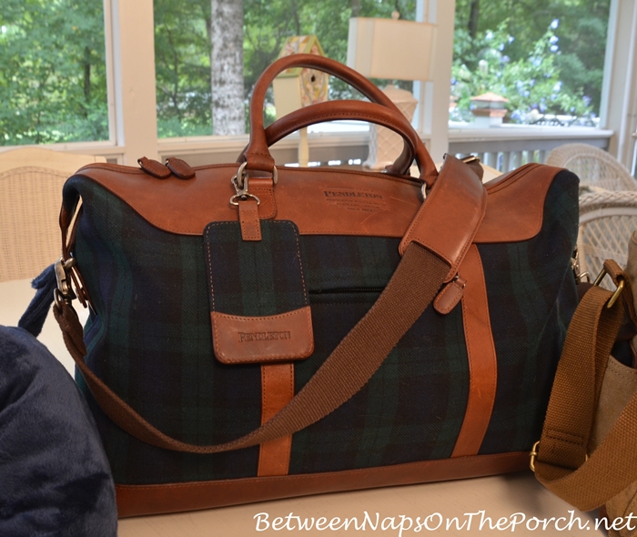 Pendleton Plaid Weekender Bag