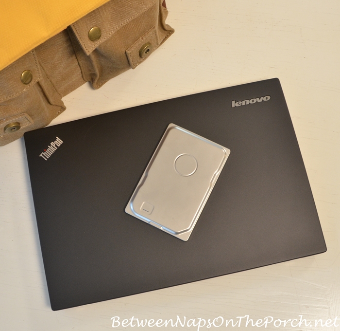 Seagate Seven Portable External Hard Drive & Lenovo Laptop