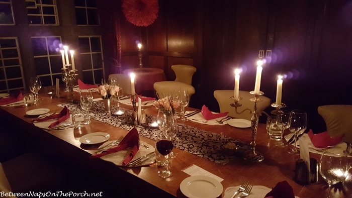 Giraffe Manor Candlelit Dining Room