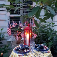 Patriotic Tablescape for Labor Day or 4th of July 07