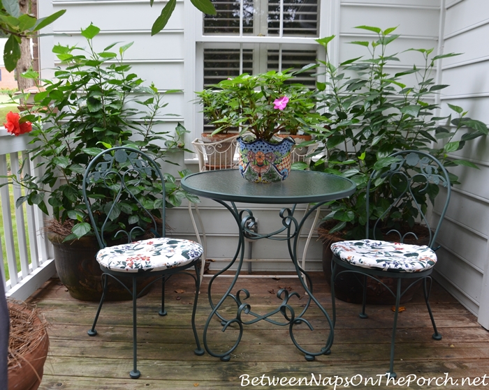 Bistro Set Refurbished with Paint