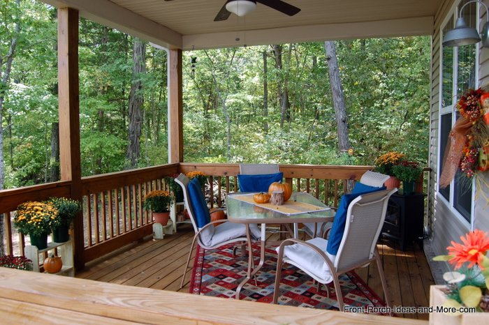 Decorate a Porch for Autumn