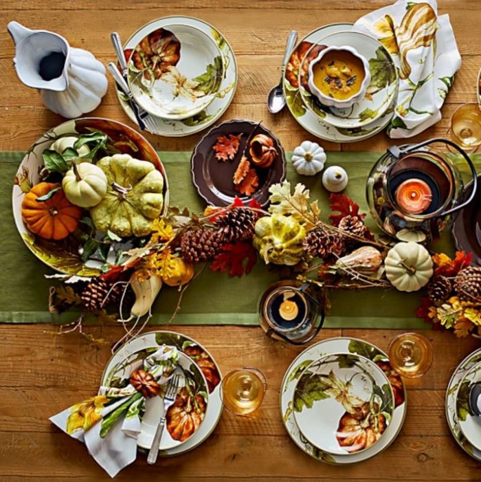 Pumpkin Thanksgiving China Dishware