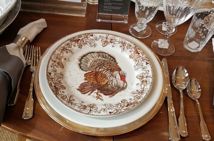 Thanksgiving China, Plymouth Turkey, Williams Sonoma