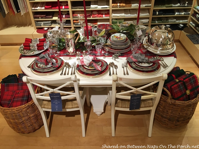 Tartan dishes outlet