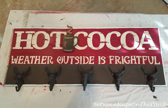 Make a Hot Cocoa Sign for Hot Chocolate Bar