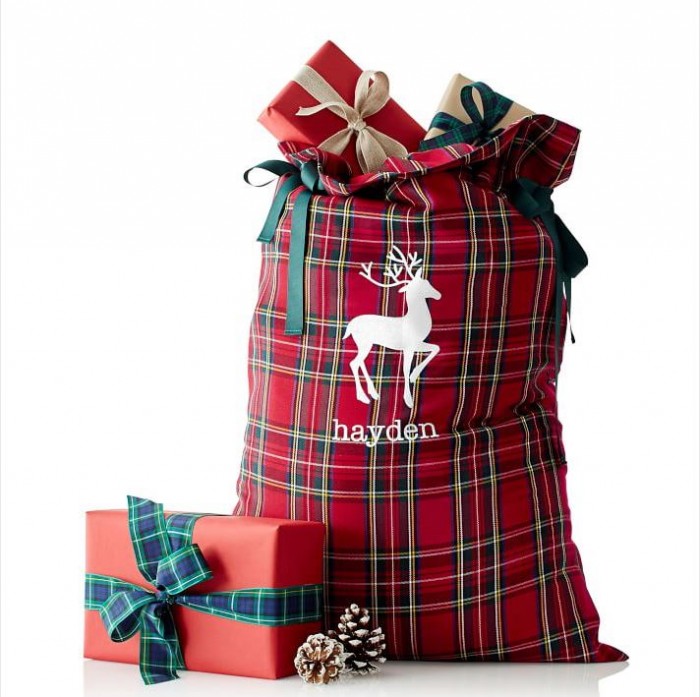 Tartan Santa Sack