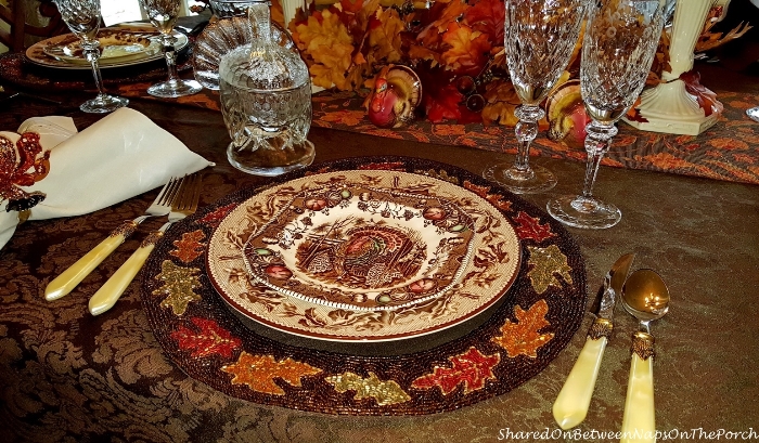 A Thanksgiving Ttablescape With Johnson Brothers His Majesty Dishware