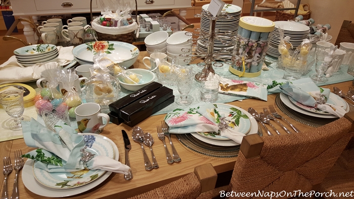 Williams-Sonoma Spring Garden Table Setting