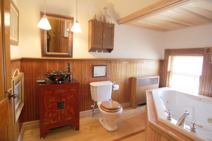 Bath in Victorian Home