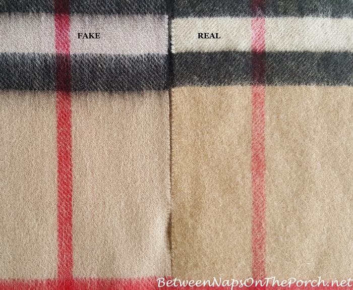 burberry scarf authenticity check