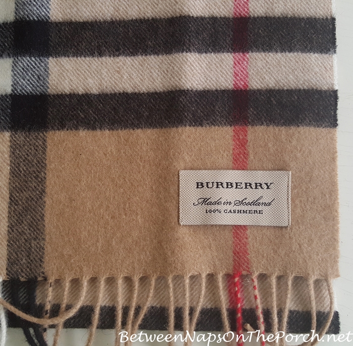 burberry label authentic