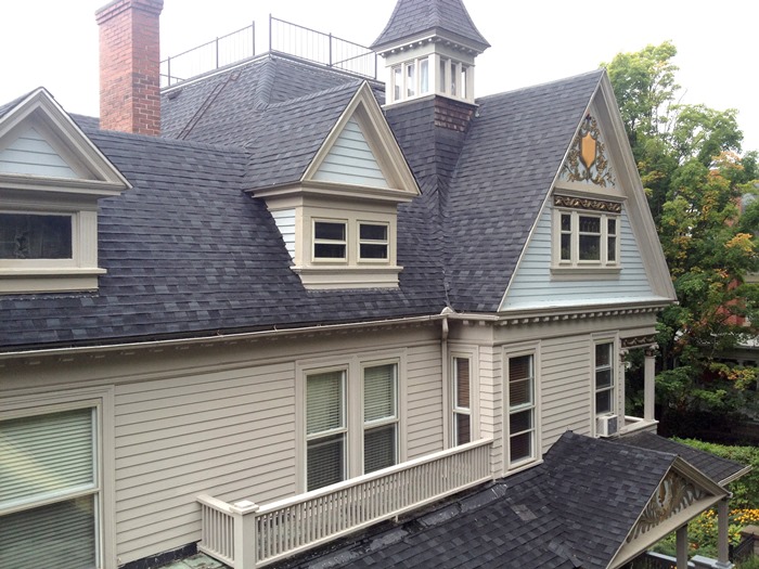 Queen Anne Victorian Home Details