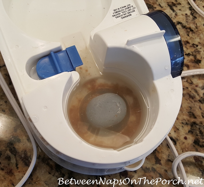 Vinegar Soak to Clean Humidifier Heating Element