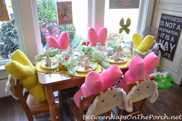 Children's Easter Table Setting 2