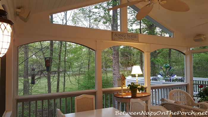 Evening time on the Porch