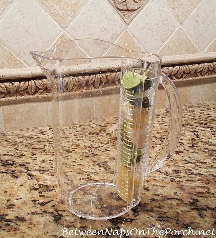 Decor Set Of (2) 10-Cup Fruit Infusion Pitchers - QVC.Com