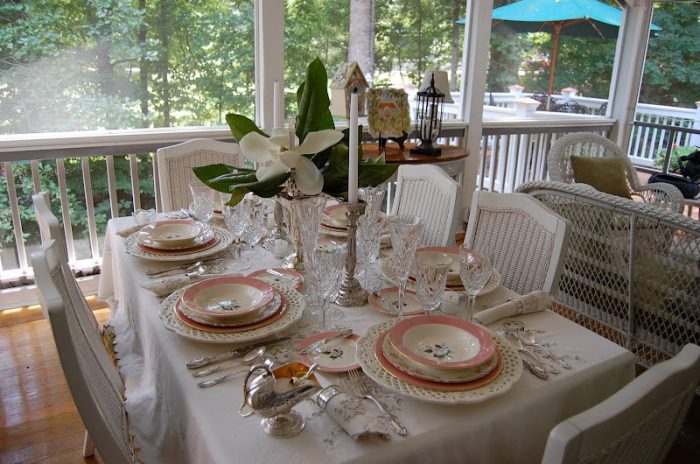 Table Setting for Mother's Day