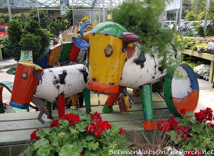 Fun Metal Art for the Garden