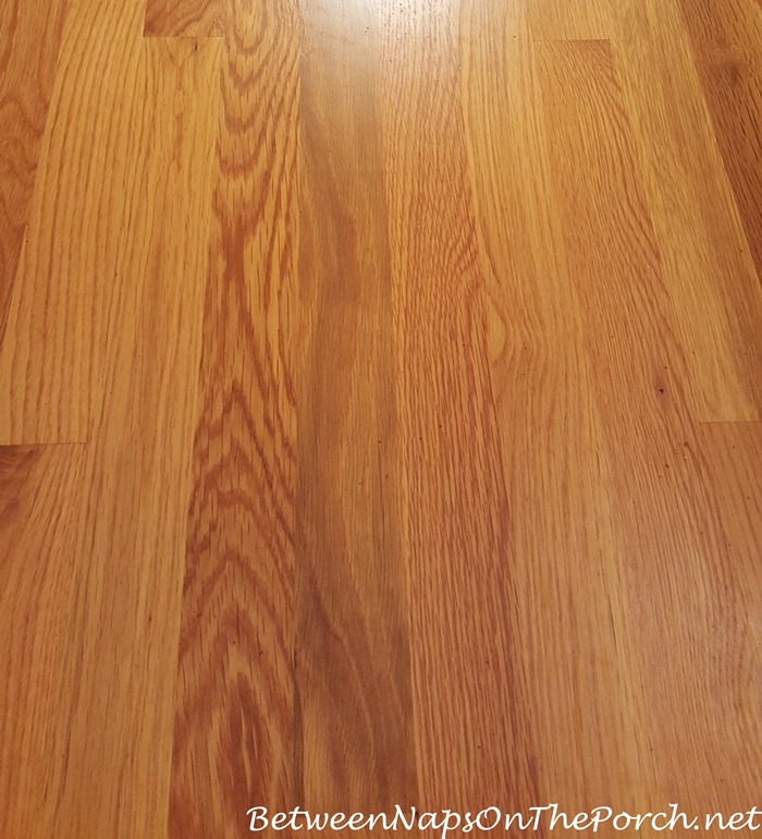 How to remove rubber latex stuck to hardwood flooring