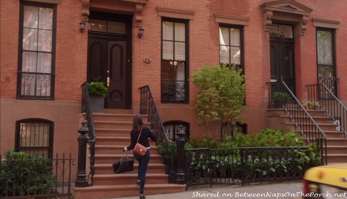 Exterior of Ben's Brownstone Home in movie, The Intern