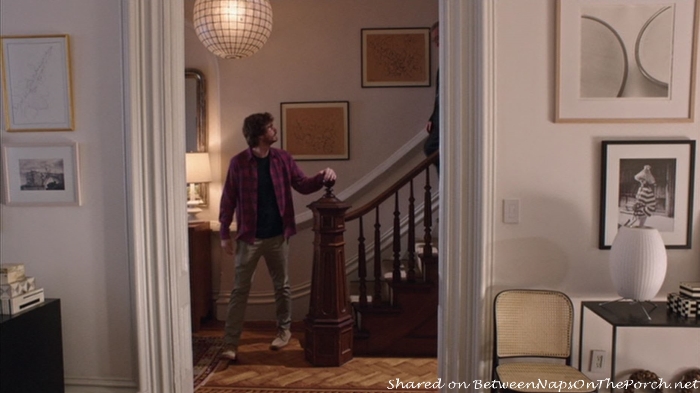 Staircase in Jules Home in movie, The Intern