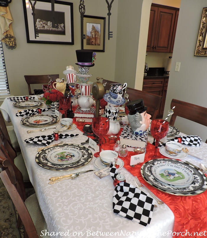 12 Kitchen Elves. 8/15 - 8/17 - Alice in Wonderland Tea Party