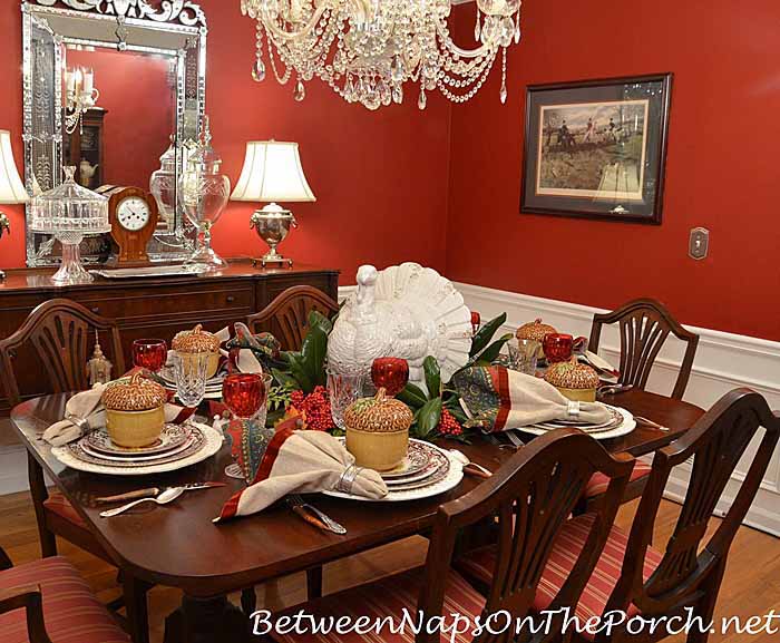 thanksgiving turkey centerpiece