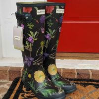Hunter Royal Holticultural Society Floral Boots