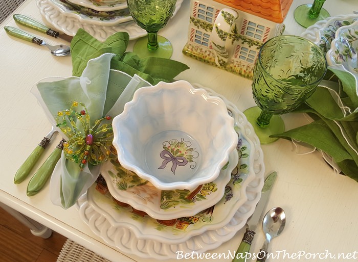 A Whimsical Alice in Wonderland Table Setting Featuring Singing-Talking  Flowers from the Garden – Between Naps on the Porch