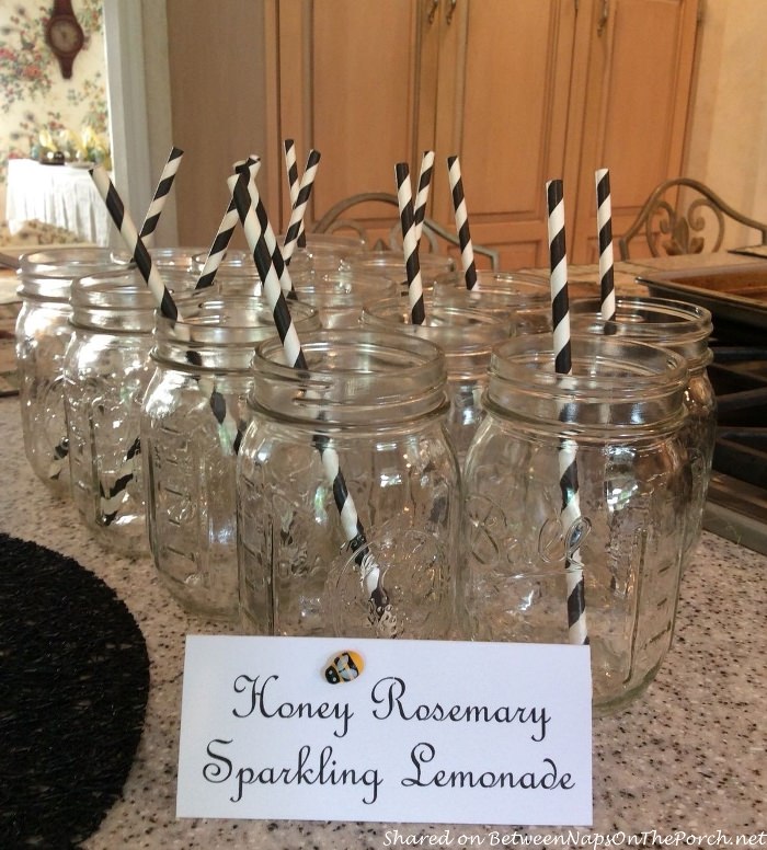 Ball Jars for Serving Lemonade