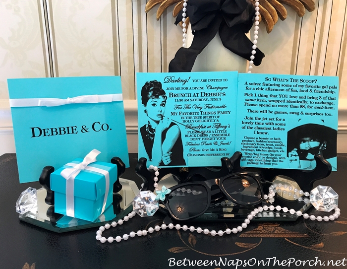 tiffany theme party