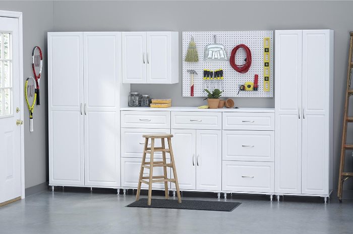 Attractive Storage Cabinets For Home Garage Or Basement Between