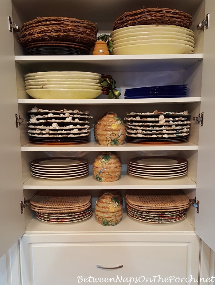 Charger Plate Storage