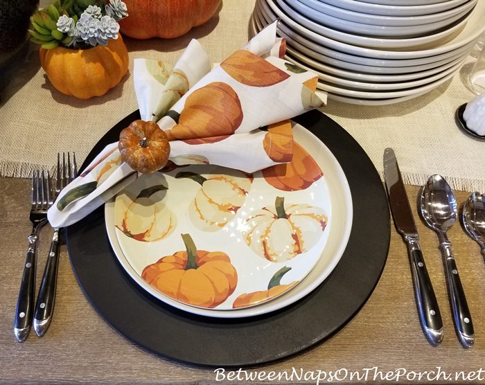 Pumpkin Plates, Pottery Barn