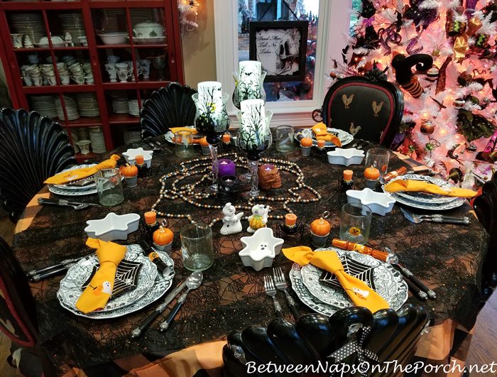 Halloween Table Setting, 2017